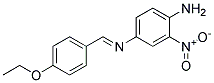 N4-(4-ETHOXY-BENZYLIDENE)-2-NITRO-BENZENE-1,4-DIAMINE 结构式