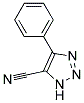 5-PHENYL-3H-[1,2,3]TRIAZOLE-4-CARBONITRILE 结构式