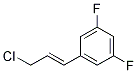 3,5-DIFLUOROCINNAMYL CHLORIDE 结构式