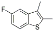 5-FLUORO-2,3-DIMETHYLBENZOTHIOPHENE 结构式