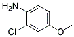 2-氯-4-甲氧基苯胺 结构式