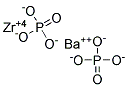 BARIUM ZIRCONIUM PHOSPHATE 结构式