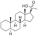 5ALPHA-PREGNAN-20BETA-OL-20-ONE 结构式