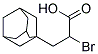 3-(1-Adamantyl)-2-bromopropanoic acid, tech 结构式
