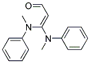 3,3-DI(METHYLANILINO)ACRYLALDEHYDE, TECH 结构式