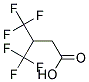 3,3-Bis(trifluoromethyl)propionic acid 结构式