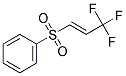 3,3,3-TRIFLUORO-1-(PHENYLSULPHONYL)PROP-1-EN 结构式