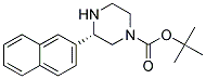 (S)-3-NAPHTHALEN-2-YL-PIPERAZINE-1-CARBOXYLIC ACID TERT-BUTYL ESTER 结构式