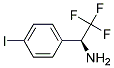 (S)-2,2,2-TRIFLUORO-1-(4-IODO-PHENYL)-ETHYLAMINE 结构式