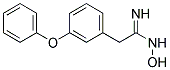 N-HYDROXY-2-(3-PHENOXY-PHENYL)-ACETAMIDINE 结构式