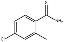 4-氯-2-甲基苯硫酰胺 结构式