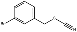 3-Bromobenzyl thiocyanate 结构式