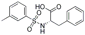 N-[(3-METHYLPHENYL)SULFONYL]PHENYLALANINE 结构式