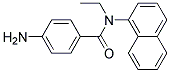 4-AMINO-N-ETHYL-N-NAPHTHALEN-1-YL-BENZAMIDE 结构式