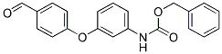 [3-(4-FORMYL-PHENOXY)-PHENYL]-CARBAMIC ACID BENZYL ESTER 结构式