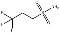 3,3,3-三氟丙烷-1-磺酰胺 结构式