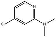 (4-氯-吡啶-2-基)-二甲胺 结构式