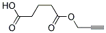 PENTANEDIOIC ACID MONOPROP-2-YNYL ESTER 结构式