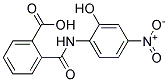 N-(2-HYDROXY-4-NITRO-PHENYL)-PHTHALAMIC ACID 结构式