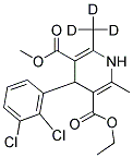FELODIPINE-D3 结构式
