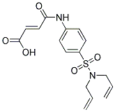 3-(4-DIALLYLSULFAMOYL-PHENYLCARBAMOYL)-ACRYLIC ACID 结构式