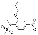 N-METHYL-N-(4-NITRO-2-PROPOXY-PHENYL)-METHANESULFONAMIDE 结构式