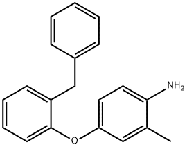 4-(2-BENZYLPHENOXY)-2-METHYLANILINE 结构式