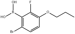 (6-Bromo-2-fluoro-3-propoxyphenyl)boronic acid