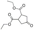 DIETHYL 4-OXOCYCLOPENTANE-1,2-DICARBOXYLATE 结构式
