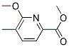 6-METHOXY-5-METHYL-PYRIDINE-2-CARBOXYLIC ACID METHYL ESTER 结构式