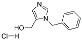 (3-Benzyl-3H-imidazol-4-yl)-methanol HCl 结构式
