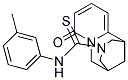 N-(3-METHYLPHENYL)-8-OXO-1,5,6,8-TETRAHYDRO-2H-1,5-METHANOPYRIDO[1,2-A][1,5]DIAZOCINE-3(4H)-CARBOTHIOAMIDE 结构式