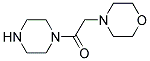 4-(2-OXO-2-PIPERAZIN-1-YLETHYL)MORPHOLINE 结构式