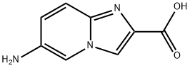 6-氨基咪唑并[1,2-A]吡啶-2-羧酸 结构式