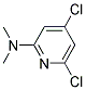 (4,6-DICHLORO-PYRIDIN-2-YL)-DIMETHYL-AMINE 结构式