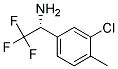 (R)-1-(3-CHLORO-4-METHYL-PHENYL)-2,2,2-TRIFLUORO-ETHYLAMINE 结构式