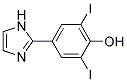 4-(1H-IMIDAZOL-2-YL)-2,6-DIIODO-PHENOL 结构式