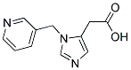 (3-PYRIDIN-3-YLMETHYL-IMIDAZOL-4-YL)-ACETIC ACID 结构式
