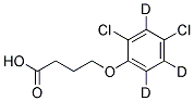 4-(2,4-DICHLOROPHENOXY-3,5,6-D3)BUTYRIC ACID 结构式