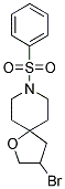 3-BROMO-8-(PHENYLSULFONYL)-1-OXA-8-AZASPIRO[4.5]DECANE 结构式