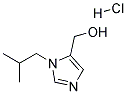 (3-ISOBUTYL-3H-IMIDAZOL-4-YL)-METHANOL HCL 结构式