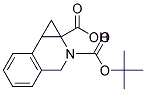 2-(TERT-BUTOXYCARBONYL)-1A,2,3,7B-TETRAHYDRO-1H-CYCLOPROPA[C]ISOQUINOLINE-1A-CARBOXYLIC ACID 结构式