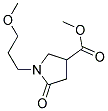 METHYL 1-(3-METHOXYPROPYL)-5-OXOPYRROLIDINE-3-CARBOXYLATE 结构式