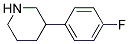 3-(4-FLUOROPHENYL)PIPERIDINE 结构式
