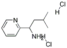 3-METHYL-1-PYRIDIN-2-YL-BUTYLAMINE DIHYDROCHLORIDE 结构式