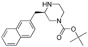 (R)-3-NAPHTHALEN-2-YLMETHYL-PIPERAZINE-1-CARBOXYLIC ACID TERT-BUTYL ESTER 结构式