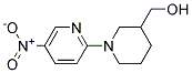 (5'-NITRO-3,4,5,6-TETRAHYDRO-2H-[1,2']BIPYRIDINYL-3-YL)-METHANOL 结构式