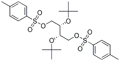 (2S,3S)-2,3-DI-TERT-BUTOXY-BUTANE-1,4-DIOL-BIS-P-TOLUENESULPHONATE 结构式