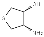 (3R,4S)-4-AMINO-TETRAHYDRO-THIOPHEN-3-OL 结构式