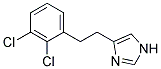 4-[2-(2,3-DICHLORO-PHENYL)-ETHYL]-1H-IMIDAZOLE 结构式